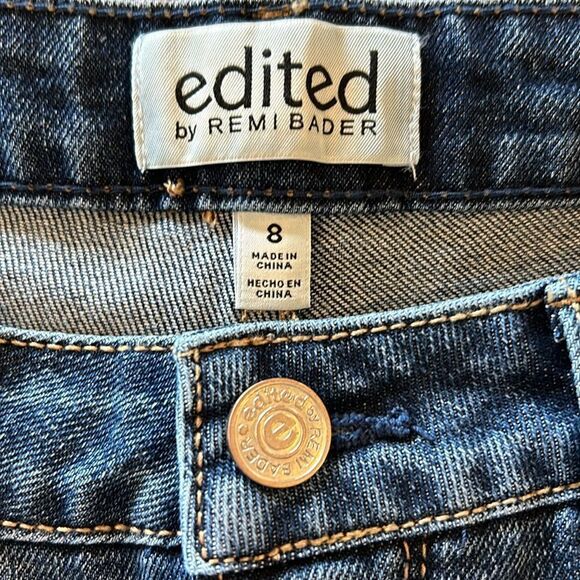 NEW‎ Edited By Remi Bader Loose Straight Jeans - Picture 5 of 8